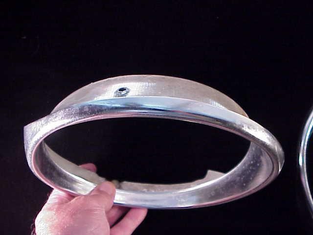 2 1965 Falcon Headlight Door Bezels Futura Sprint Ranchero Convertible Hardtop, US $50.00, image 6