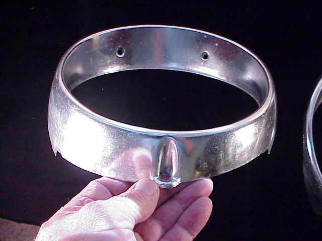 2 1965 Falcon Headlight Door Bezels Futura Sprint Ranchero Convertible Hardtop, US $50.00, image 7