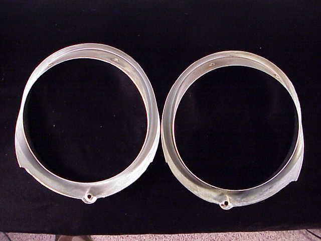 2 1965 Falcon Headlight Door Bezels Futura Sprint Ranchero Convertible Hardtop, US $50.00, image 8