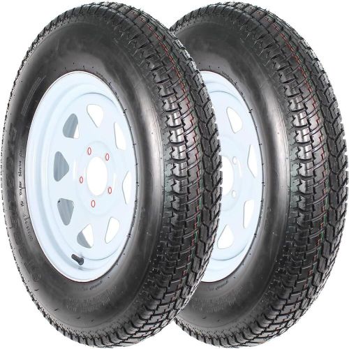 2-Pack Trailer Tire Rim ST205/75D15 15 in Load Range C 5 Lug Spoke Wheel 5X4.5", US $184.99, image 4