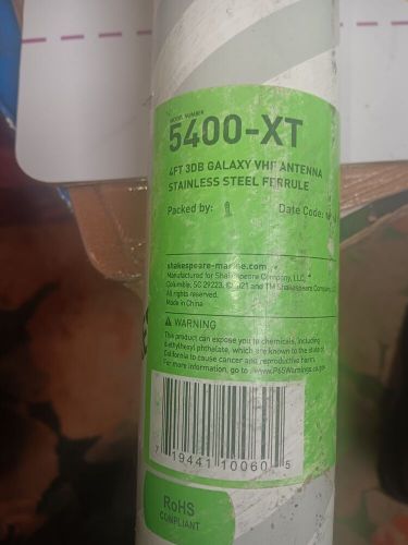 Shakespeare Marine 5400-XT, 4' 3dB Galaxy VHF Stainless Steel Ferrule Antenna, US $129.00, image 3