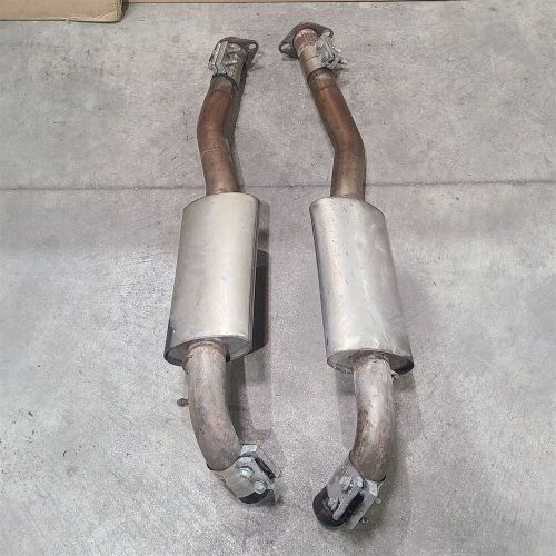 Aftermarket exhaust mufflers tailpipes for 94-98 mustang gt 5.0l aa7226