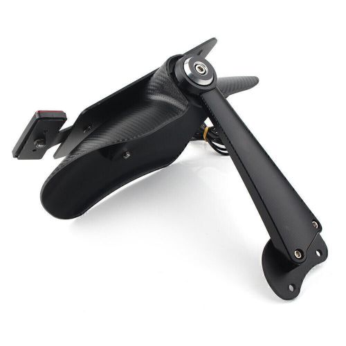 Rear Mudguard Fender Wheel Hugger + License Plate For BMW R nine T 2014-18 Black, US $119.62, image 2