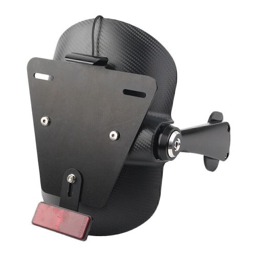 Rear Mudguard Fender Wheel Hugger + License Plate For BMW R nine T 2014-18 Black, US $119.62, image 8