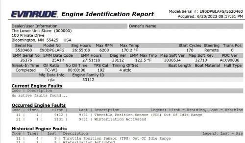 Evinrude ETec 75 90 HP Powerhead Only 26 Hours From AN AF Series 90HP Motor, US $1,400.00, image 16