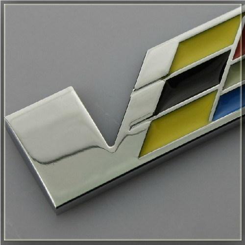 Cadillac v logo series emblem cts-v sts-v atsv xlrv sls boot metallic new badge