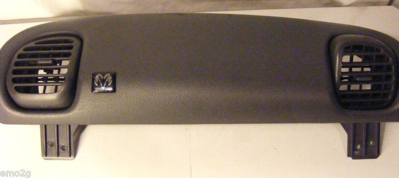 98-01 DODGE RAM TRUCK DASH with VENT PASS LEFT MEDIUM GRAY 1500 2500 3500 4X4, US $29.99, image 2