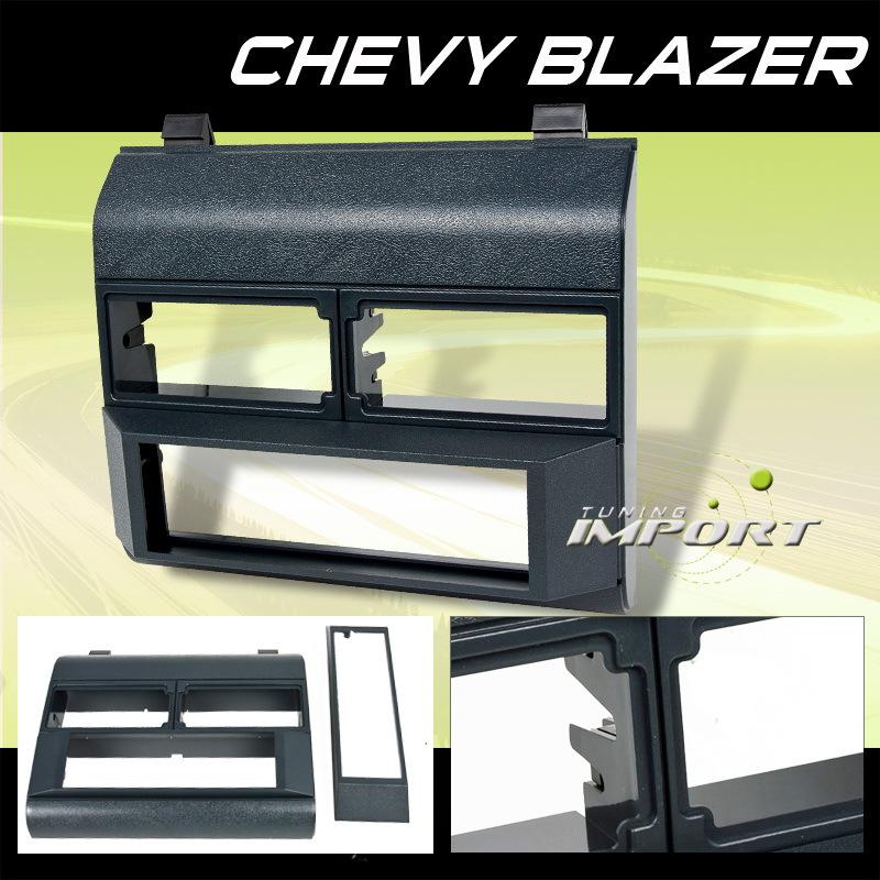 Single din dash audio radio cd kit storage unit 88-94 chevy c/k c10 silverado pu