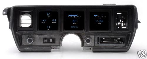 Dakota digital dash 70 71 72 buick skylark full 6 gauge cluster vfd3-70b-sky new