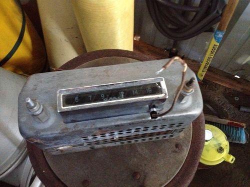 Vintage truck 6 volt gmc chevrolet am radio