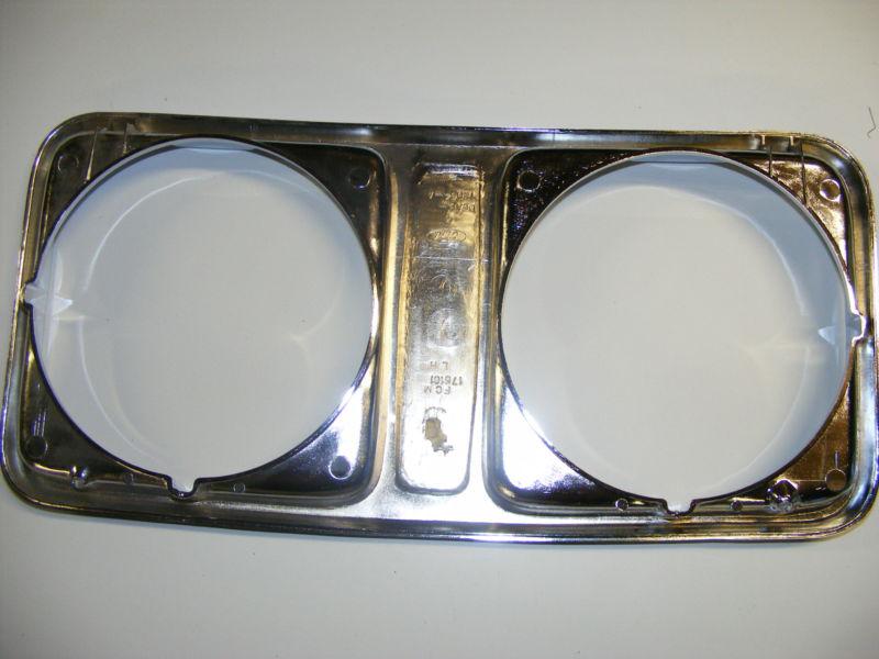 1975 FORD FULLSIZE LH HEAD LIGHT LAMP KIT BEZEL BUCKETS DOOR HOUSING NOS NEW, US $23.99, image 3