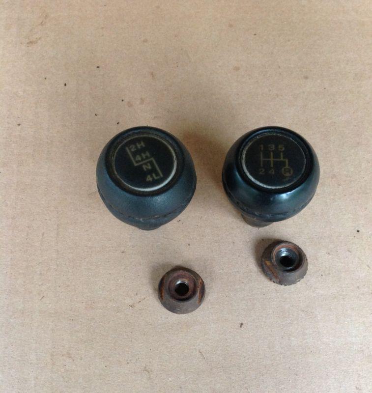 Jeep shifter knobs np231 t5 ax5 ax15 yj transmission transfer case