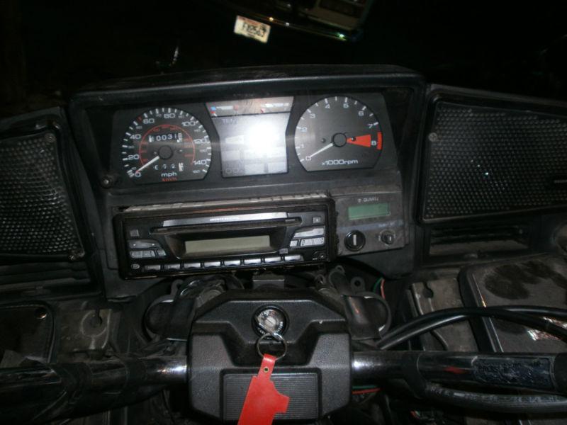 Honda gold 1200  instrument panel gauges speedometer tachometer 1984 interstate