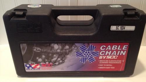 Tire cable snow chains scc sc1034, 235/50-16, 235/50r16, 225/45-17, 225/45r17