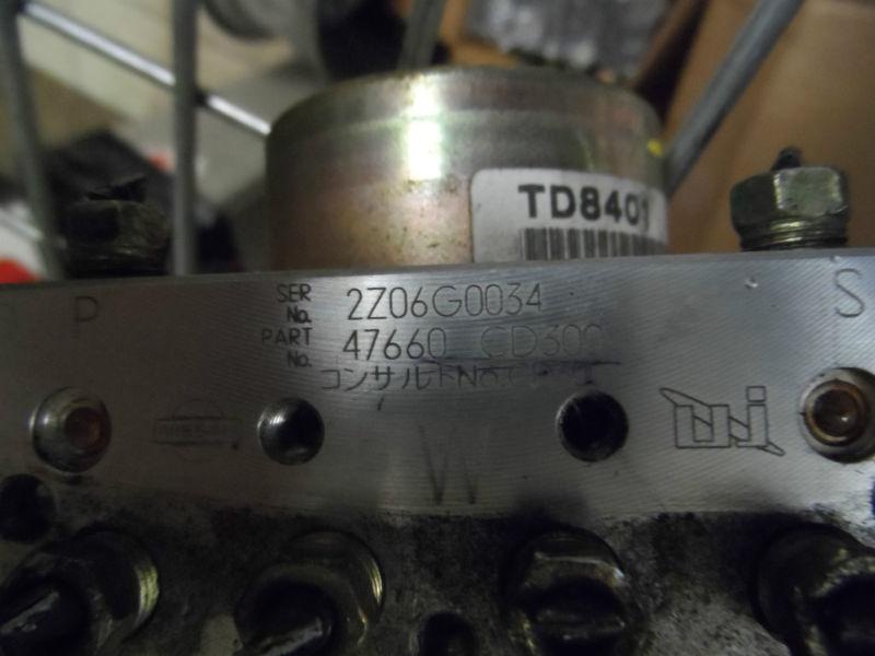 03 04 05 06 NISSAN 350Z ABS PUMP NICE USED OEM, US $30.00, image 5