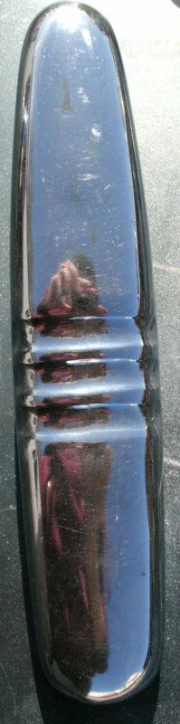 1941 41 ford left hand rear bumper guard chrome nice oem original lh hot rat rod