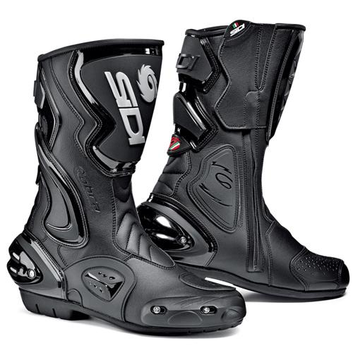 Sidi cobra rain black motorcycle boots size us 7.5  eur 41