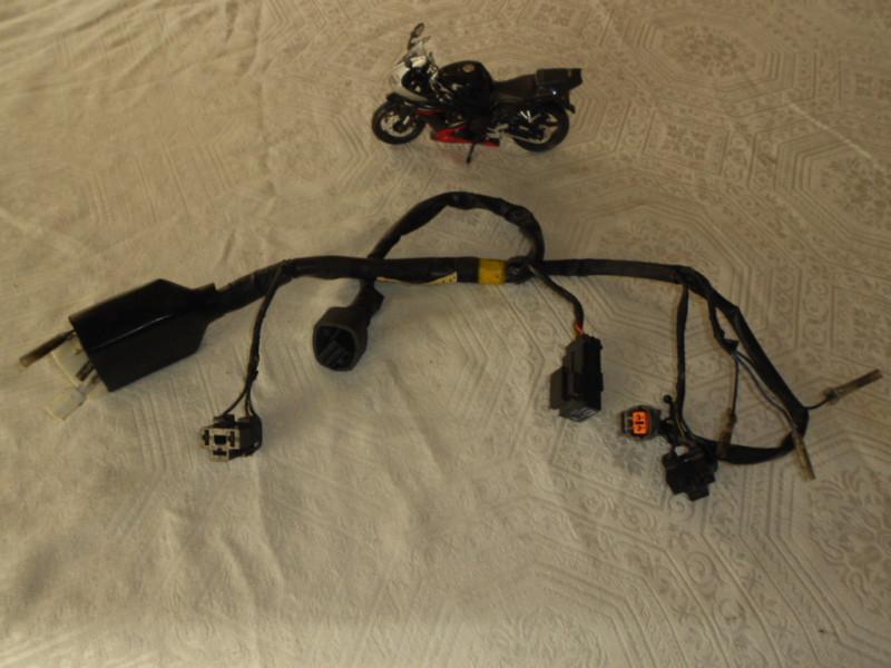   01 yzf r1 yamaha headlight guage meter wire wiring harness 5jj-84359