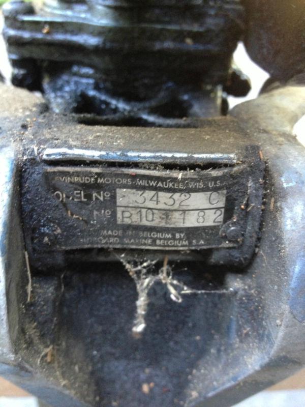1964 Johnson Antique/Vintage Outboard Model 3432C, US $40.00, image 6