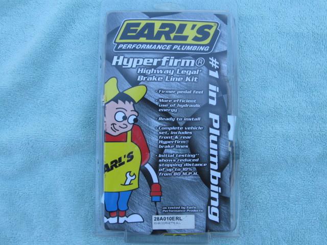 Earl's performance brake line kit  for 93'-96' chevy corvette