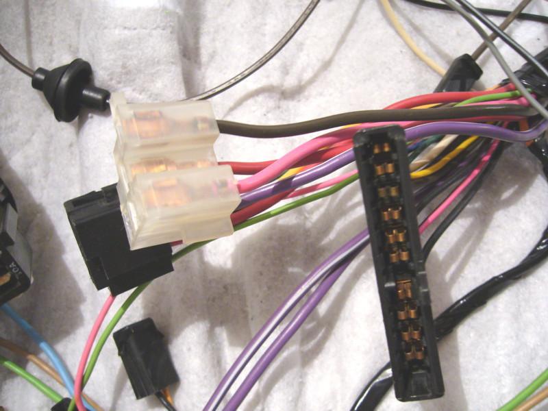 1970 CHEVELLE EL CAMINO TACH AND GAUGE DASH CLUSTER HOUSING WIRING HARNESS, US $299.99, image 7