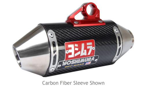 Yoshimura rs-2 dirt bike stainless/carbon full exhaust 02-10 kawasaki klx110