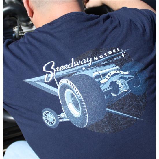 New speedway ratical tribute-t navy adult t-shirt, size: xxxl