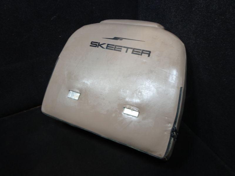 SKEETER BASS BOAT SEAT BACK - INCLUDES 1 BROWN SEAT BACK CUSHION #DR70, US $179.99, image 2