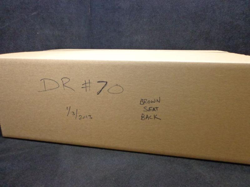 SKEETER BASS BOAT SEAT BACK - INCLUDES 1 BROWN SEAT BACK CUSHION #DR70, US $179.99, image 4