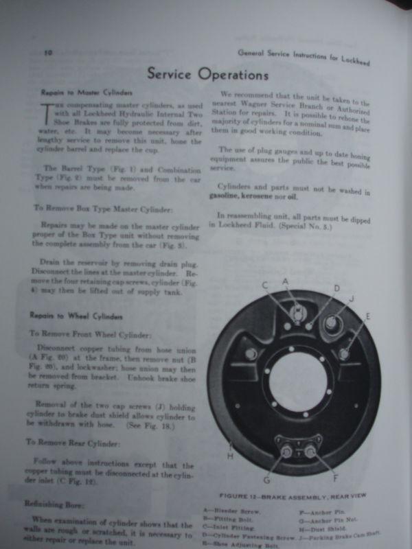 1935 Wagner Brakes repair and replacement manual , US $6.95, image 4