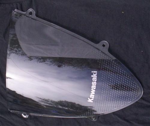 2008 2009 2010 2011 12 kawasaki ex250 windscreen windshield oem used 39154-0028