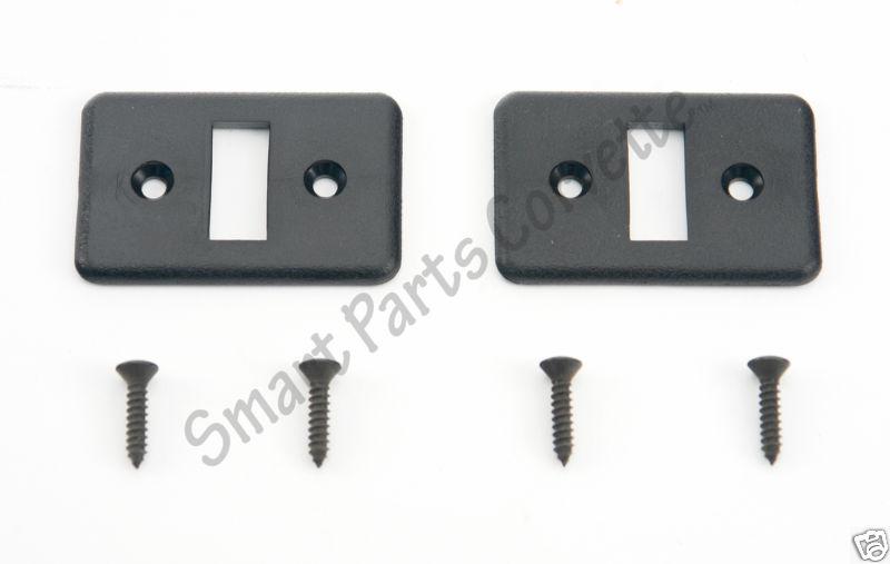 1994-1996 c4 corvette seat back release bezel, pair - new!