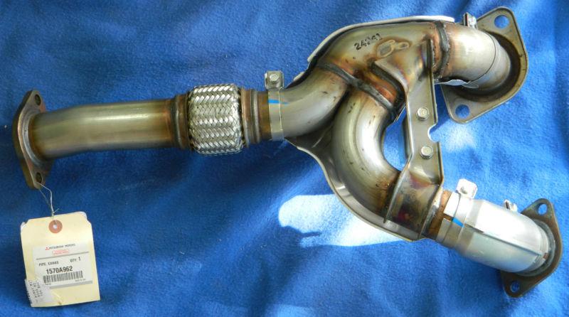 Mitsubishi eclipse,galant 2006-2012  v6 3.8 mivec exhaust pipes new!