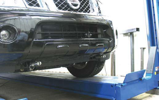 Blue ox bx1843 base plate for nissan frontier 05-13 pathfinder 08-12