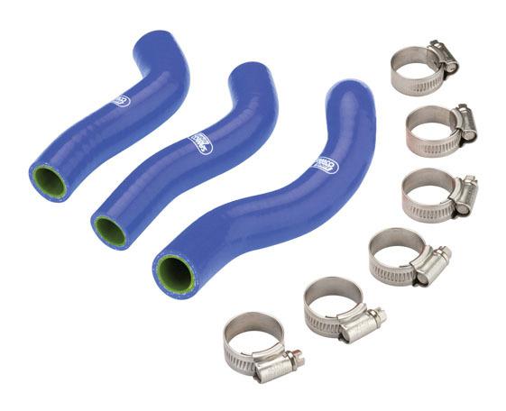Moose racing radiator hose kit blue for yamaha yz85 yz 85 1997-2011