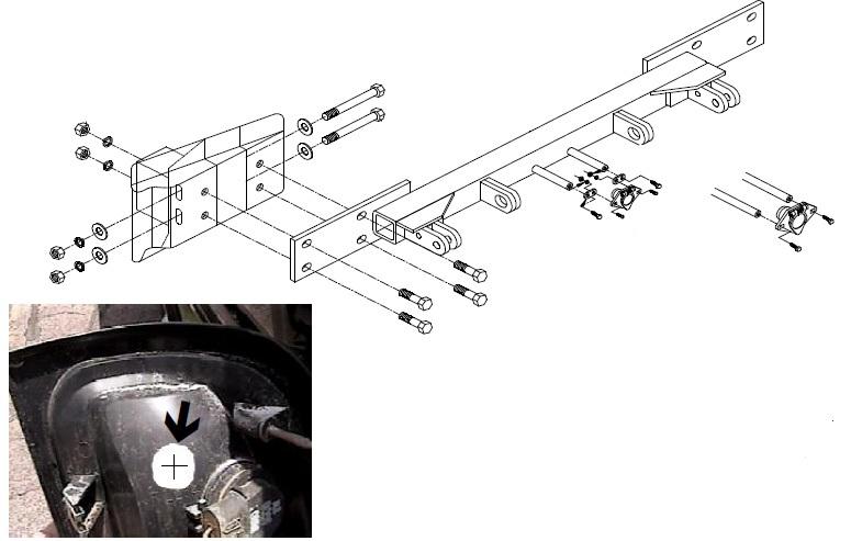 Blue ox bx1948 base plate f/dodge ram 1500 pickup 02-05