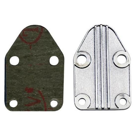 Find New, Small Block Chevy, SBC, Chrome Finned Aluminiun, Fuel Pump