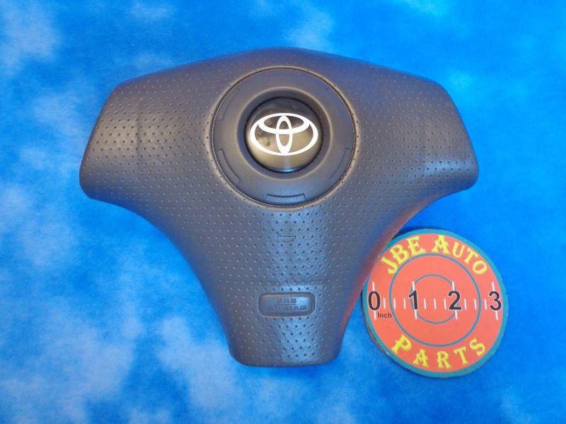 04-08 toyota corolla dark driver wheel airbag light wear oem used 82b