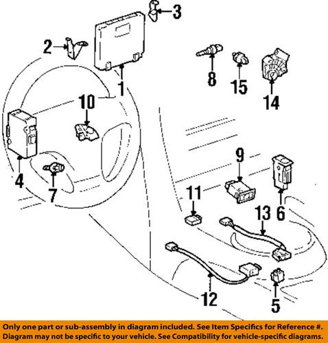 Toyota oem 8454030320 switch, neutral safety/neutral safety switch
