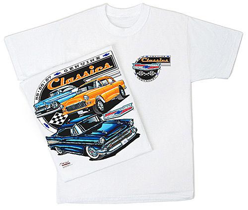 Chevy 55- 56-57   classics   2xl   shirt  muscle car  