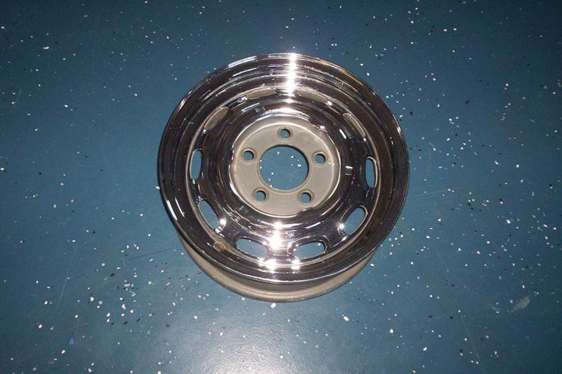 Porsche original used chrome steel wheel for 911/912 - on sale now