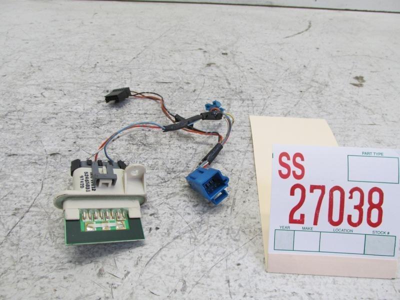 98 99 seville sts ac heater air blower motor speed resistor switch oem 2381