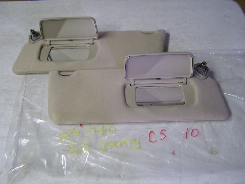 Purchase 2000 MERCURY SABLE SUN VISORS SUNVISORS TAN CLOTH OEM in