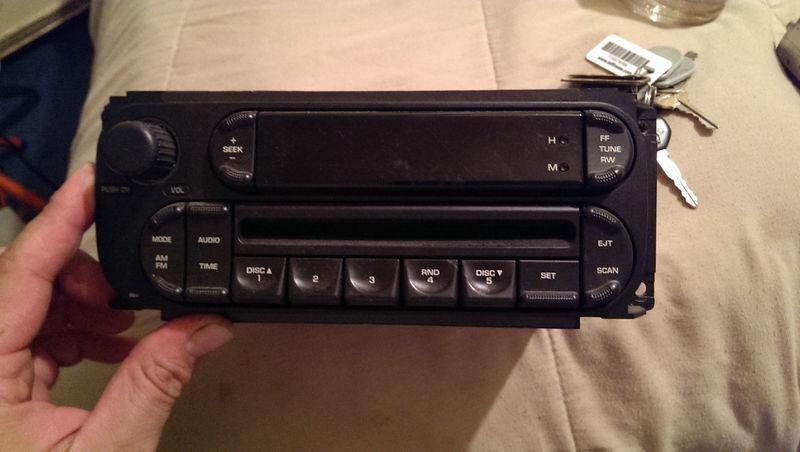 Jeep cd player
