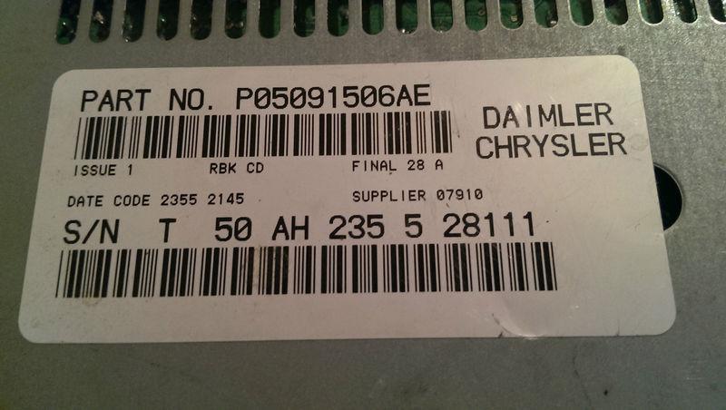 Jeep cd player, US $30.00, image 4