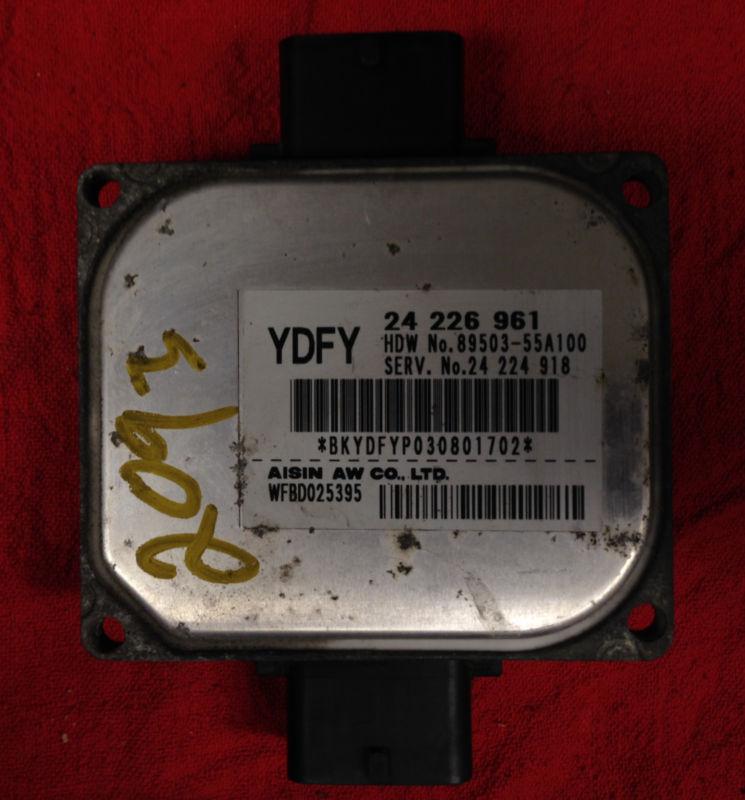 03 saturn ion transmission control module unit tcm 24226961 89503-55a100 #2093