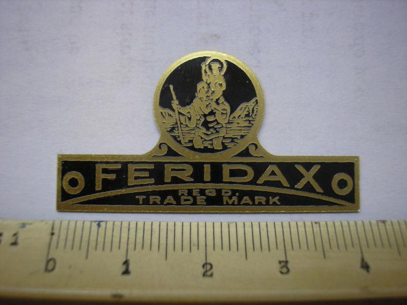 FERIDAX seat badge HRD VINCENT, US $18.00, image 2