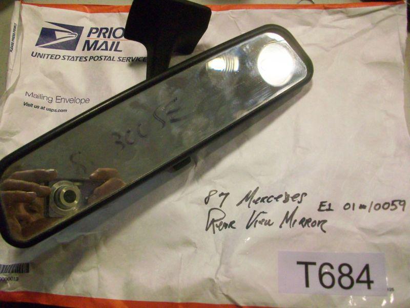 1985 mercedes rear view mirror pt# 01*10059  oem   #t684