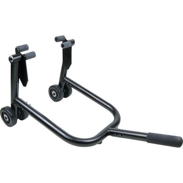 Black universal front sport bike stand