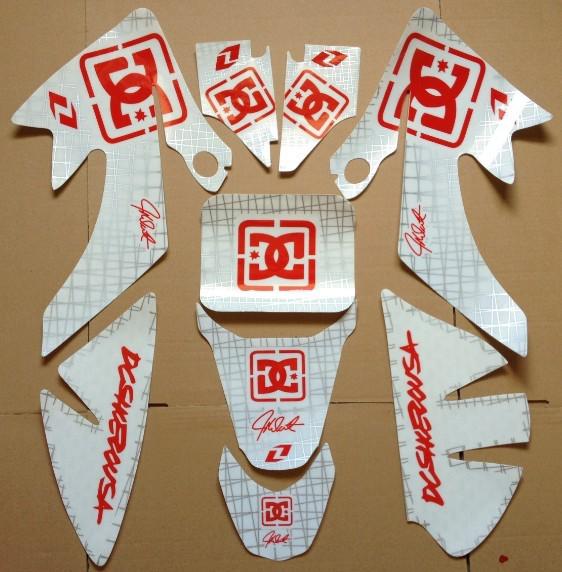New dirt bike 3m graphics honda crf50 decals sticker 12